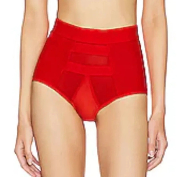 Revolve Free People We Are Hah Brown Sugar High Waisted Panty XS - Picture 4 of 5